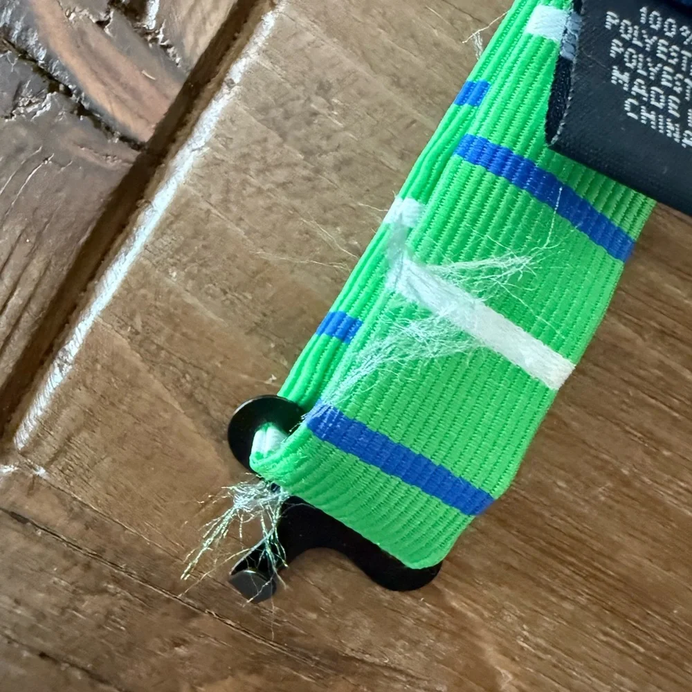 Izod Vibrant Green and Blue Kids Bow Tie